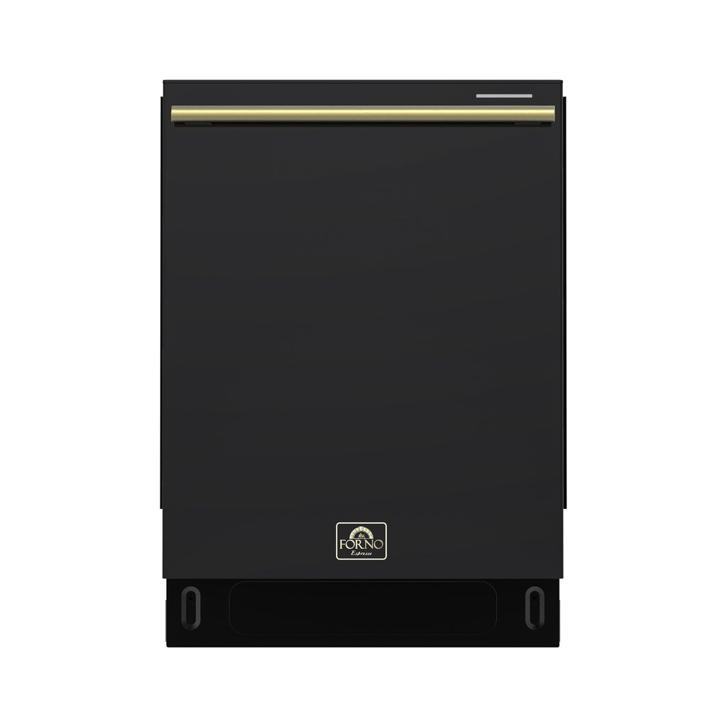 Stella 24 in. Built-in Dishwasher in Black, Tall Tub, Top Touch Control, Fingerprint-Resistant Stainless Steel Dishwasher, Black, Quiet 44 dBA, Soil-Sensing Capable, NSF & ENERGY STAR