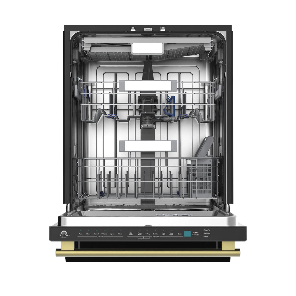 Stella 24 in. Built-in Dishwasher in Black, Tall Tub, Top Touch Control, Fingerprint-Resistant Stainless Steel Dishwasher, Black, Quiet 44 dBA, Soil-Sensing Capable, NSF & ENERGY STAR
