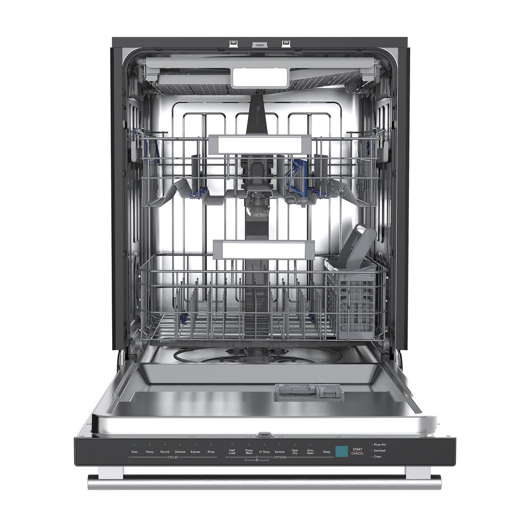 Stella 24 in. Built-in Dishwasher in Black, Tall Tub, Top Touch Control, Fingerprint-Resistant Stainless Steel Dishwasher, Black, Quiet 44 dBA, Soil-Sensing Capable, NSF & ENERGY STAR