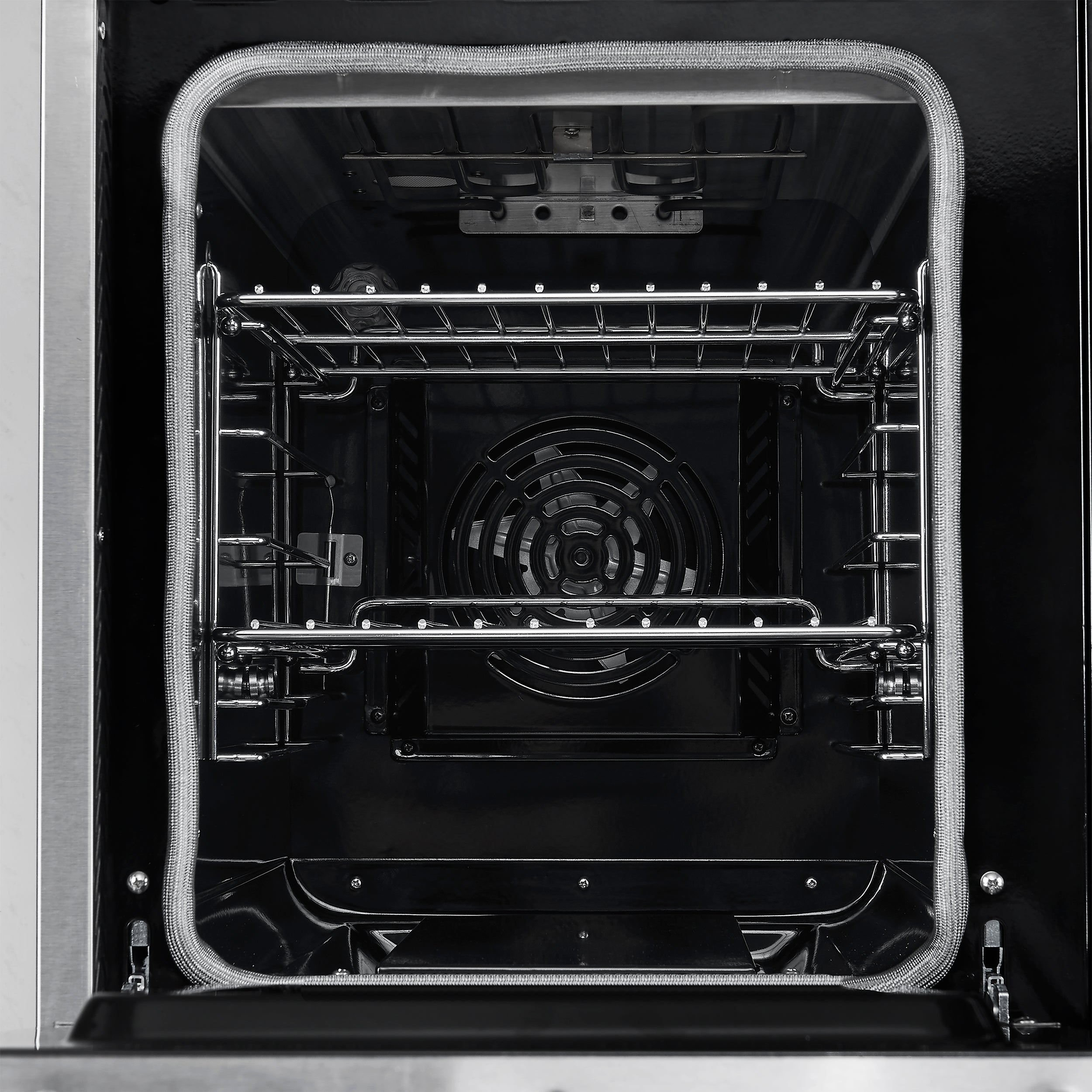 Forno Paolo 48 Inch Freestanding Electric Range, Stainless Steel, 6.7 cu.ft, True Convection Oven, Energy Efficient