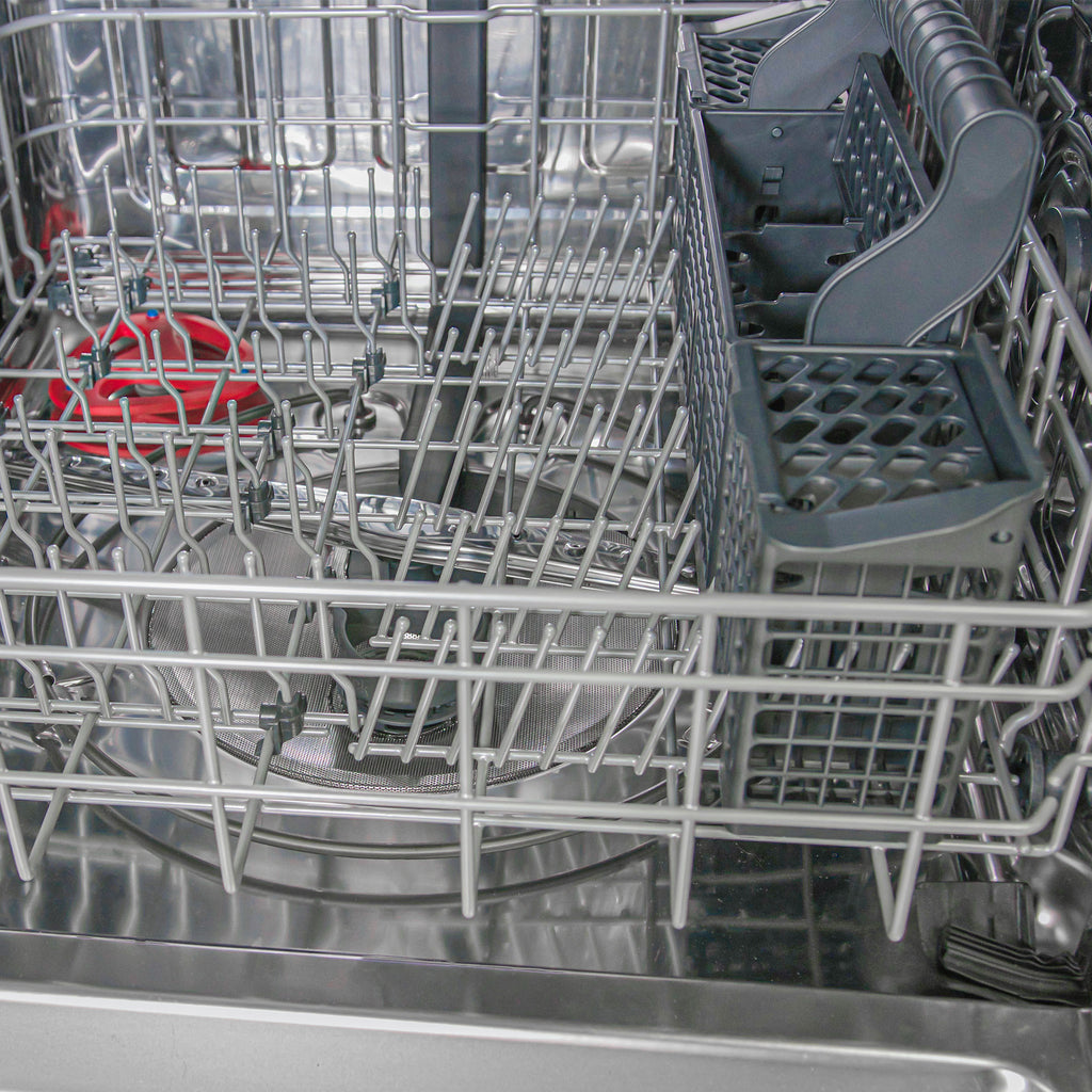 Forno Pozzo 24-Inch Built-In Tall Tub Top Control Dishwasher, Stainless Steel, 49 dBA, ENERGY STAR Certified