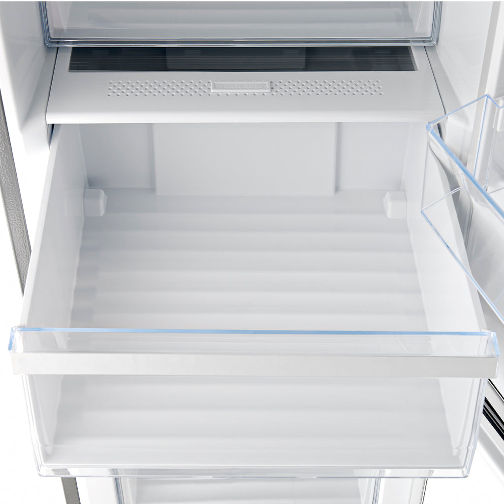 Forno Guardia 24-Inch Bottom Freezer Refrigerator, Right Swing, 10.8 cu.ft, ENERGY STAR Certified