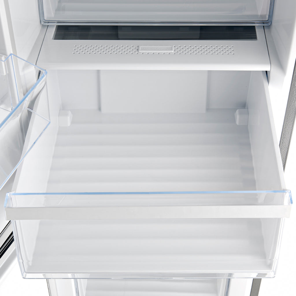 Forno Guardia 46.8-Inch Double Bottom Freezer Refrigerators, Total Capacity 21.6 cu.ft, ENERGY STAR Certified