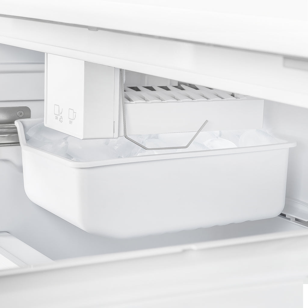 Forno 2-Piece Appliance Package - 30-Inch Electric Range and 30-Inch Refrigerator in White with Stainless Steel Handle (FBDL-003-11US)