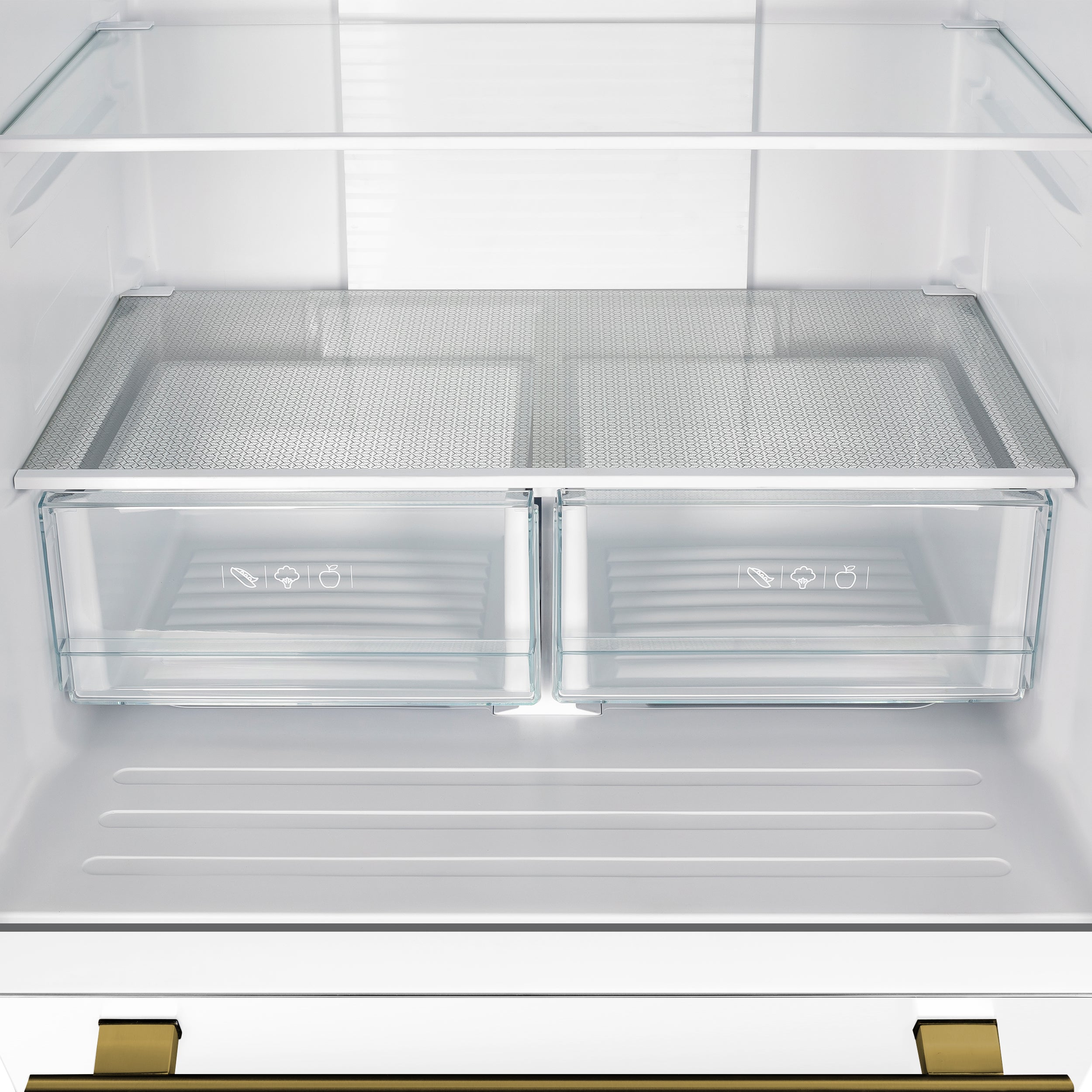 Forno 2-Piece Appliance Package - 30-Inch Electric Range and 30-Inch Refrigerator in White with Stainless Steel Handle (FBDL-003-11US)