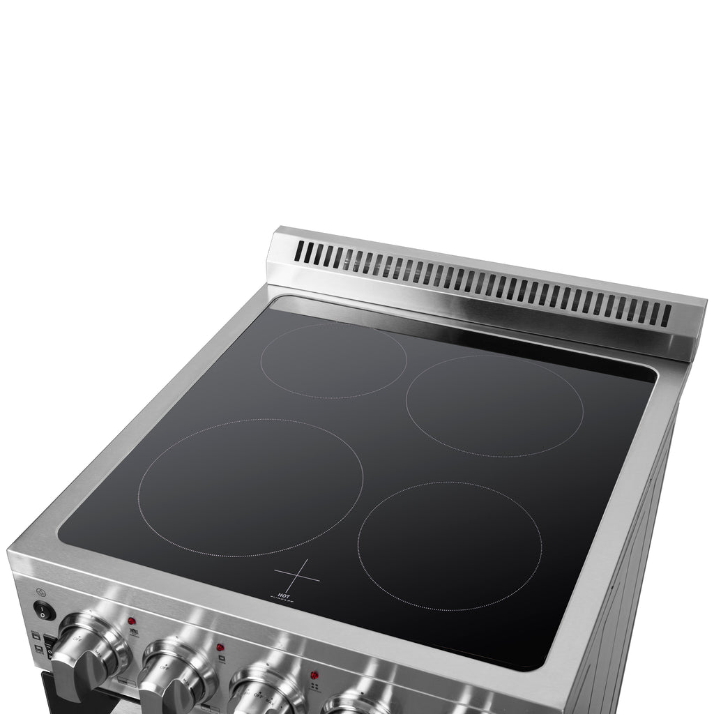 Forno Pallerano 20 Inch Freestanding Electric Range, Compact Design