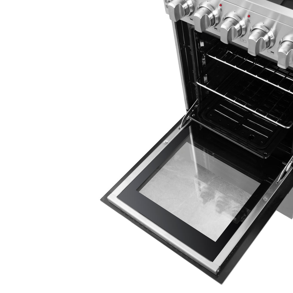 Forno Pallerano 20 Inch Freestanding Electric Range, Compact Design