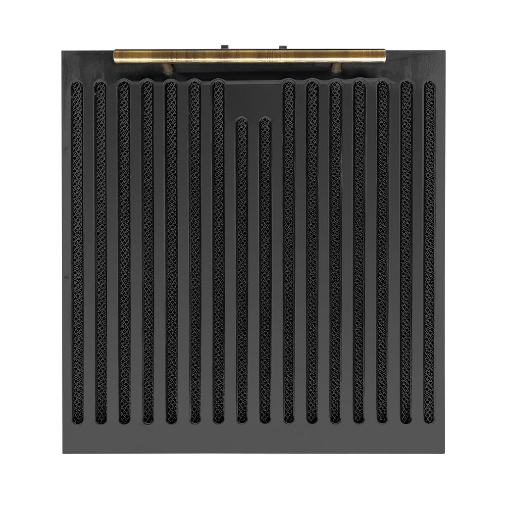 Forno Bari Espresso 30-Inch Under Cabinet Range Hood, Black, 600 CFM, LED Lighting, Dishwasher-Safe Baffle Filters, 3-Speed Fan Control