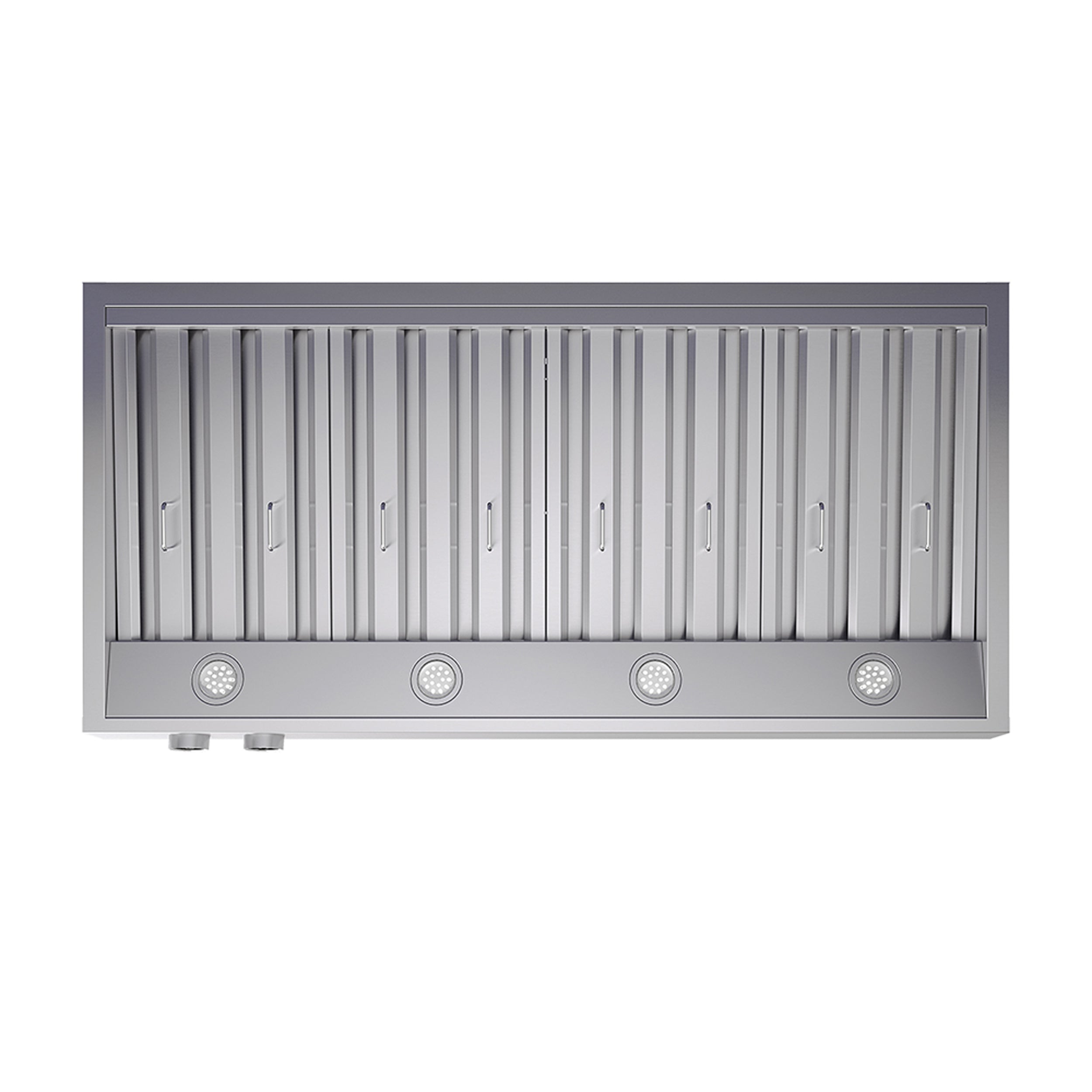 Forno Biagio 48-Inch Wall Mounted Range Hood, Stainless Steel, Heavy Duty