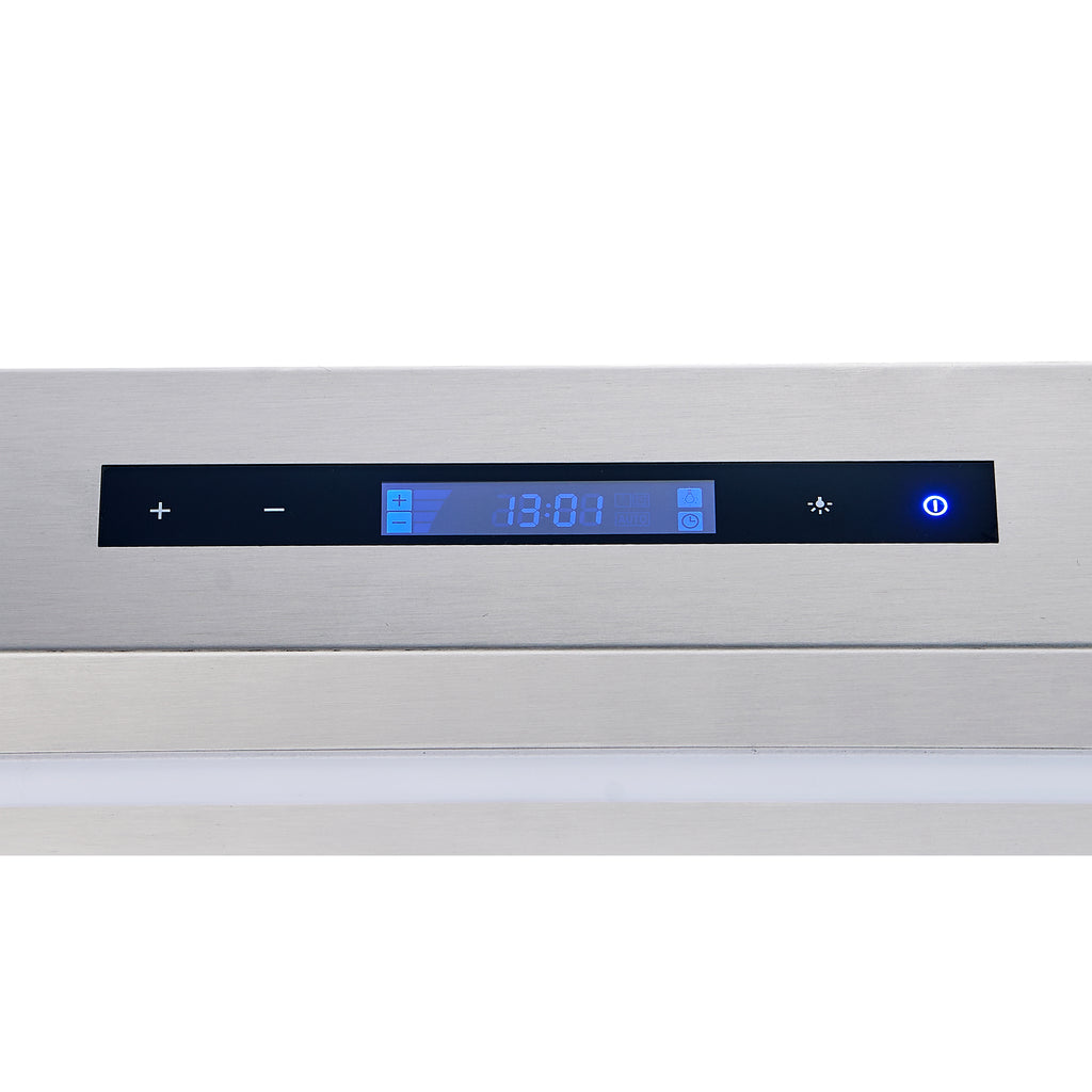 Forno Savona 60-Inch Wall Mount Range Hood, Hybrid Filters, Backsplash Included