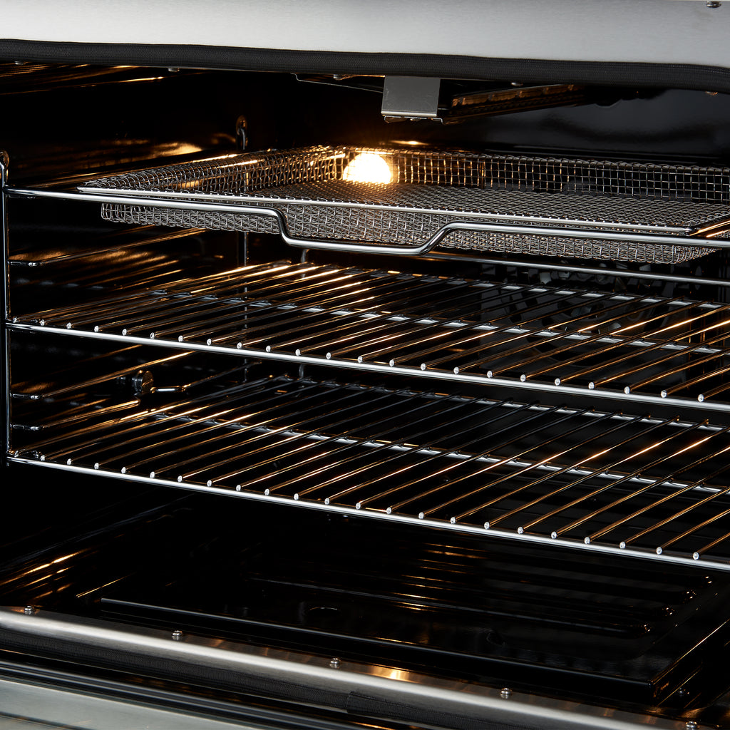 FORNO Giovanni 30-inch Gas Range Stainless Steel, 5 Burners 67,000 BTU, 4.32 cu.ft. Convection Oven