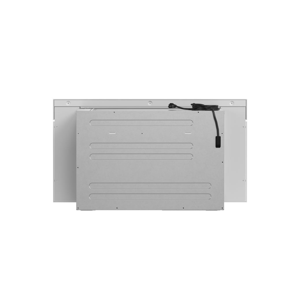 Forno Capoliveri Espresso 30-Inch Microwave Drawer, White, 1.2 cu.ft, 1500 Watts, Built-In, Touch Control LCD Display, Auto-Touch Open/Close, 11 Power Levels, Sensor Cooking