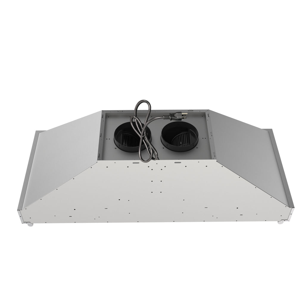 Forno Venezia 48 Inch Wall-Mounted Range Hood with Touch Controls and Baffle Filters