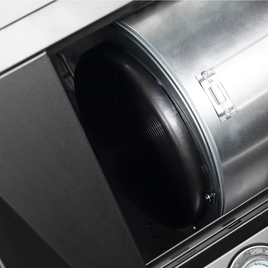 Forno Aria 36 Inch Wall-Mounted Range Hood in Black