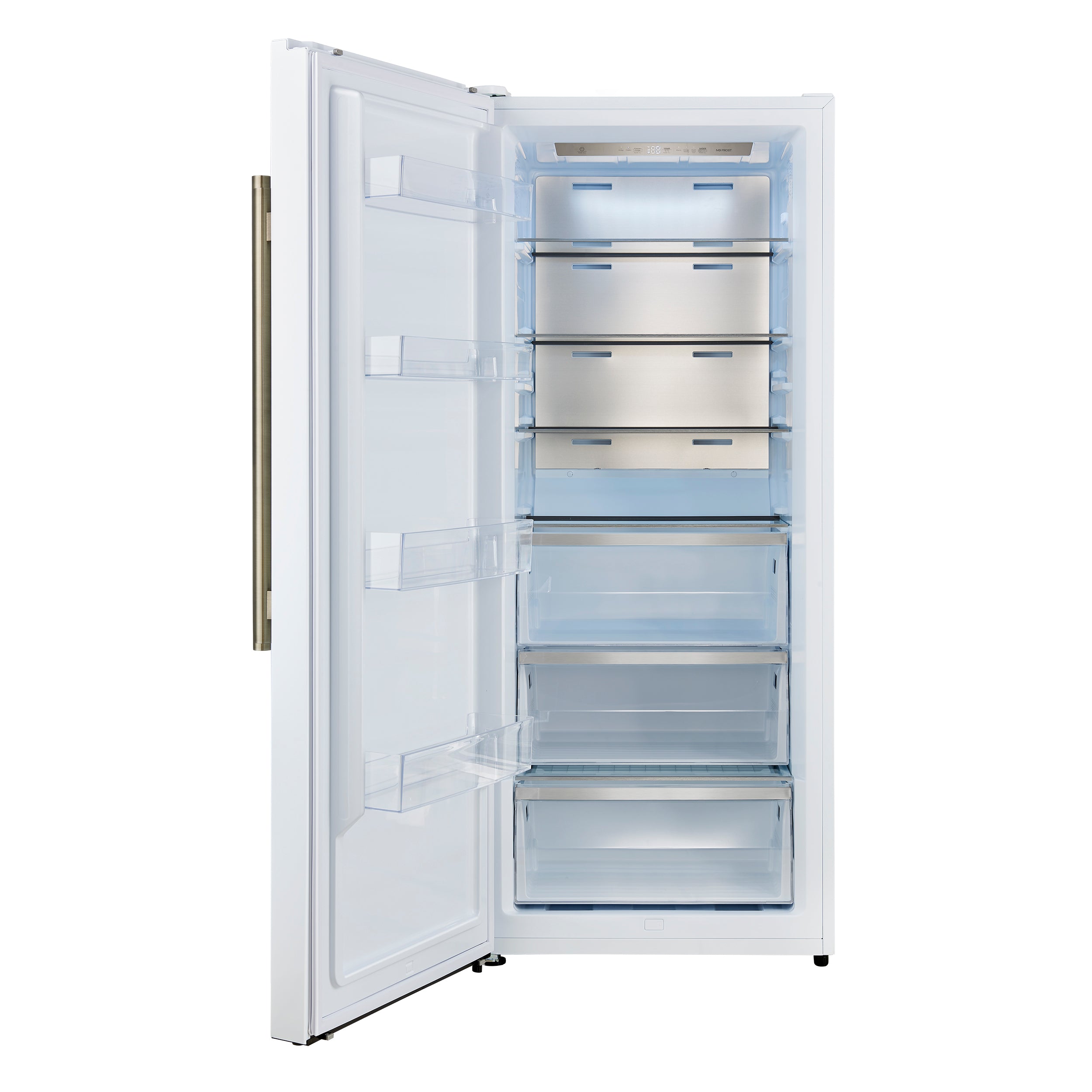 Forno Maderno 28-Inch Built-In Convertible Refrigerator, 13.6 cu.ft, Left Swing, Decorative Grill, ENERGY STAR Certified