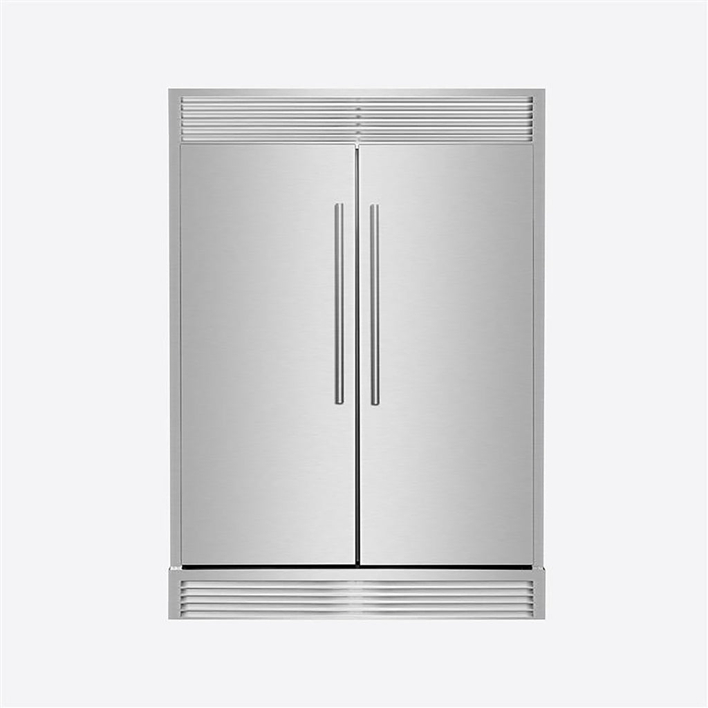 Forno Maderno 2-28-Inch Wide Convertible Refrigerator/Freezer, Decorative Trim, 27.2 cu.ft, 84-Inch High, ENERGY STAR Certified
