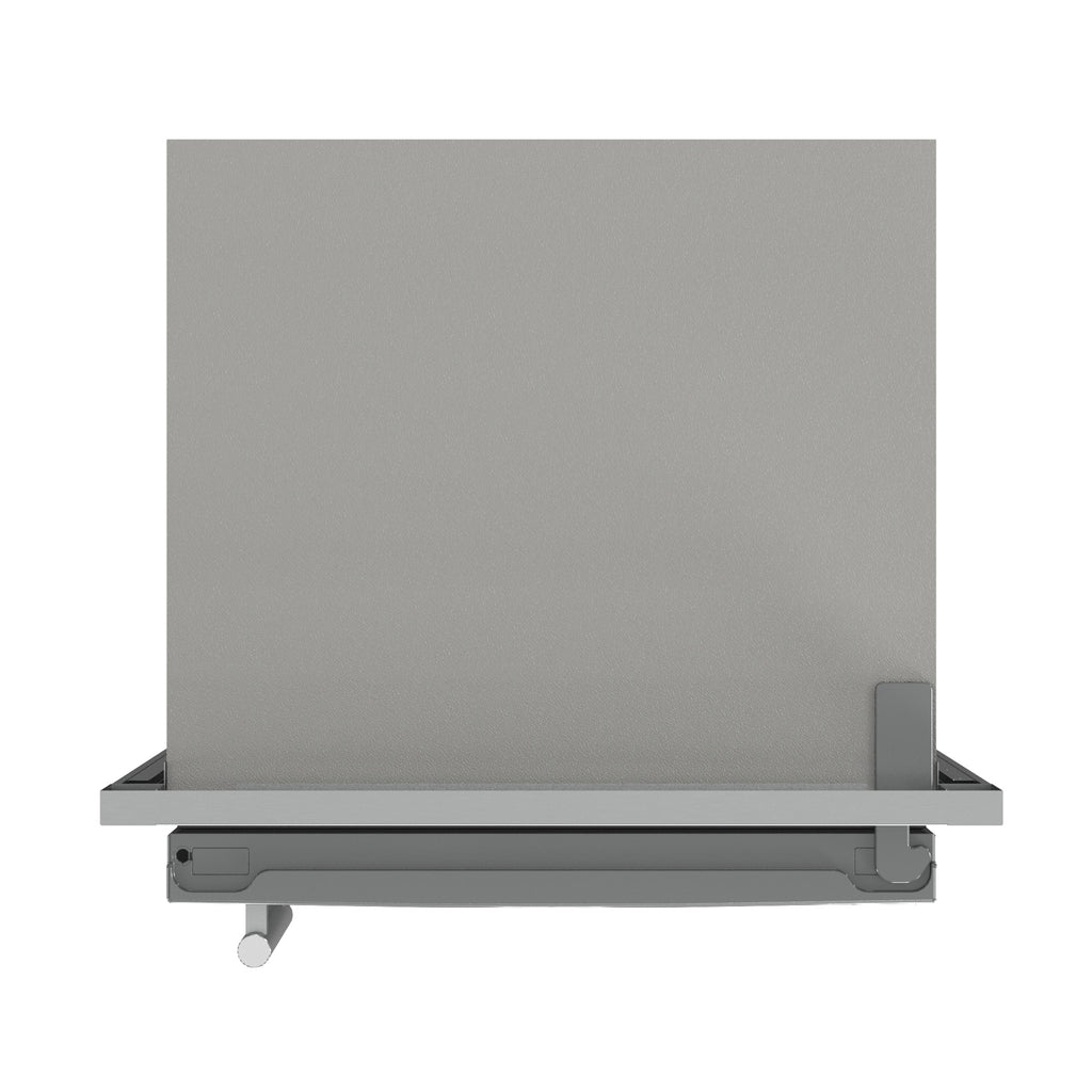 Forno Fortezza 32 Inch Right-Swing Convertible Refrigerator/Freezer with Trim Grill, Stainless Steel, Total No Frost
