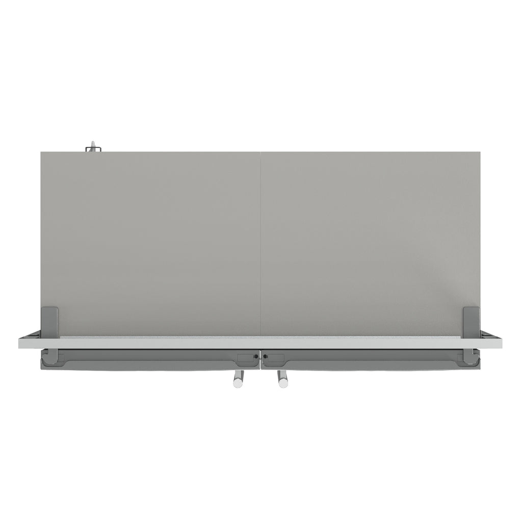 Forno Fortezza 60 Inch Convertible Refrigerator/Freezer with Trim Grill, Stainless Steel, Total No Frost, with Automatic Ice Maker