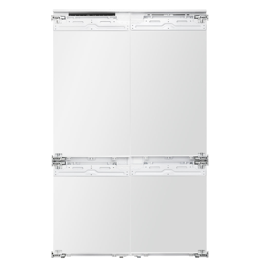 Rivestito 42 Inch Panel Ready Double Bottom Freezer, 16.9 cu. ft., Ice Maker, Total No Frost, Fast Cool & Fast Freeze