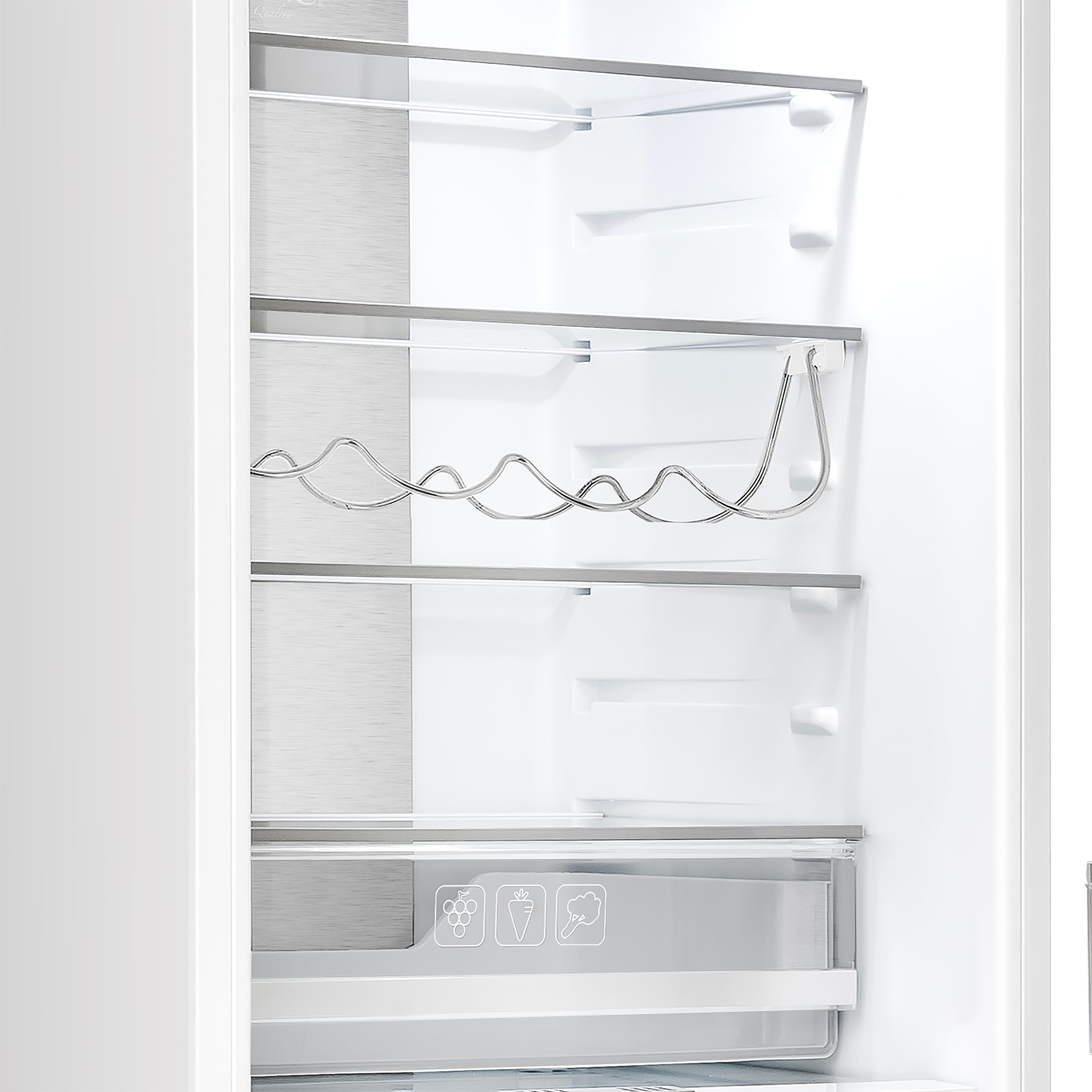 Rivestito 42 Inch Panel Ready Double Bottom Freezer, 16.9 cu. ft., Ice Maker, Total No Frost, Fast Cool & Fast Freeze