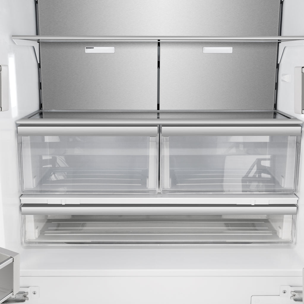 Rivestito Refrigerator, French Door, 36 Inch, Energy Star, Fast Freeze