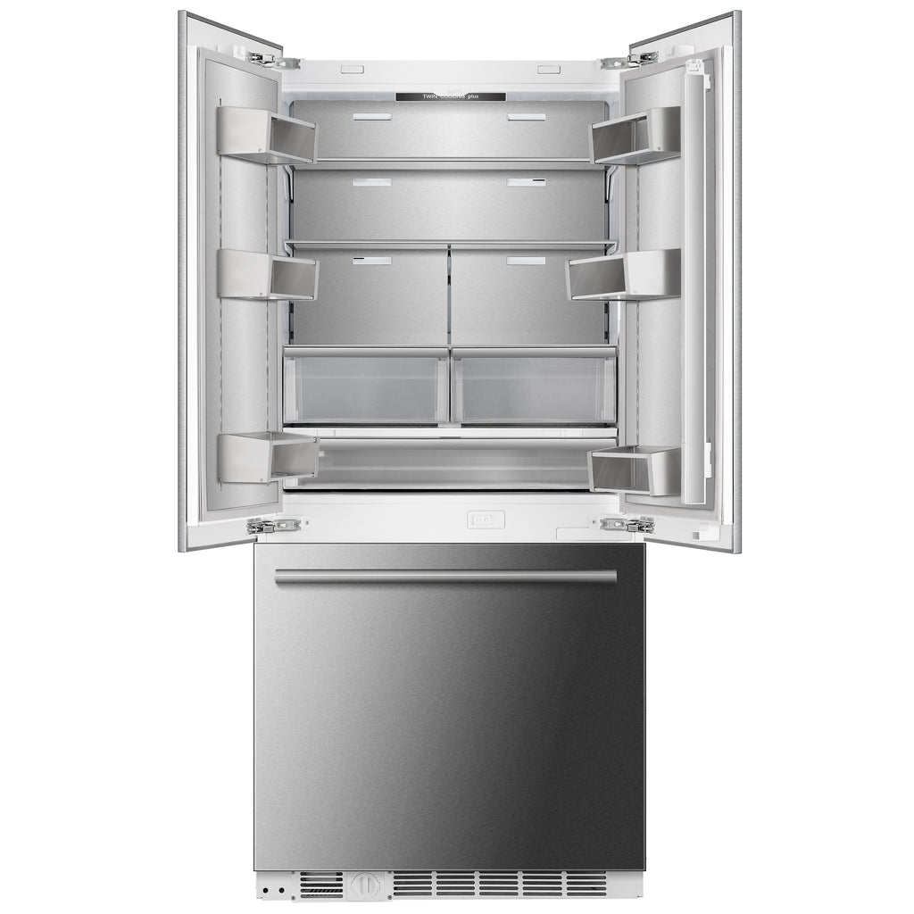 Rivestito Refrigerator, French Door, 36 Inch, Energy Star, Fast Freeze