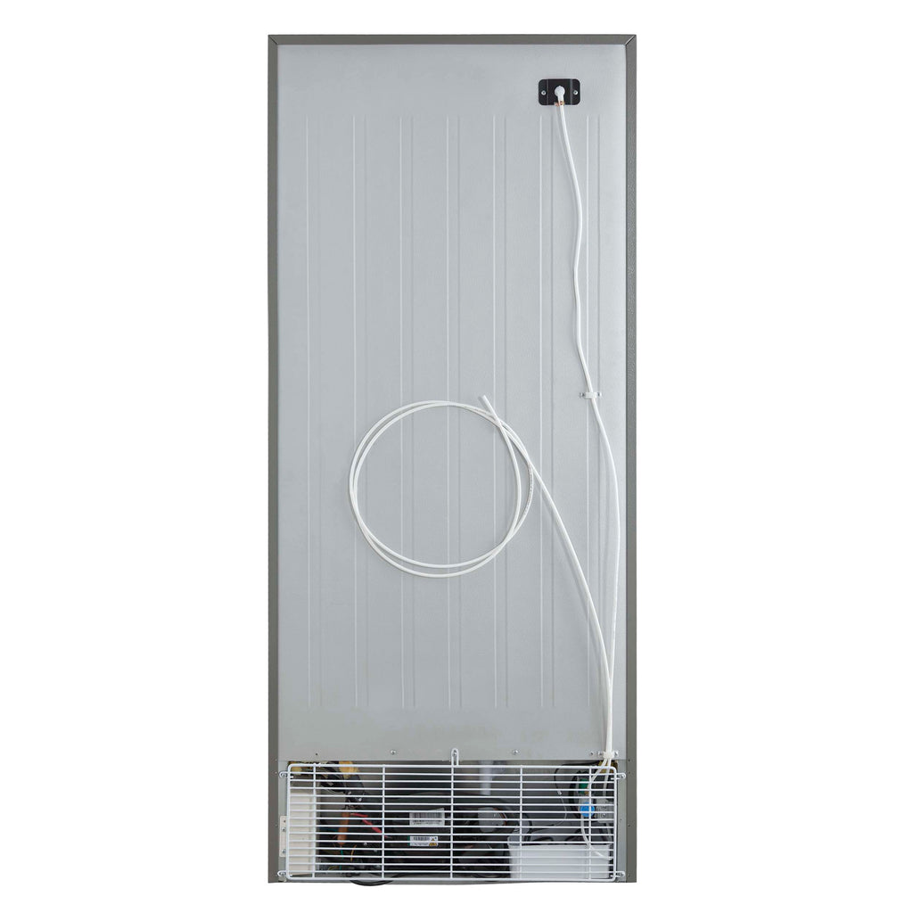 Forno Fortezza 28 Inch Left-Swing Freezer, Stainless Steel with Automatic Ice Maker