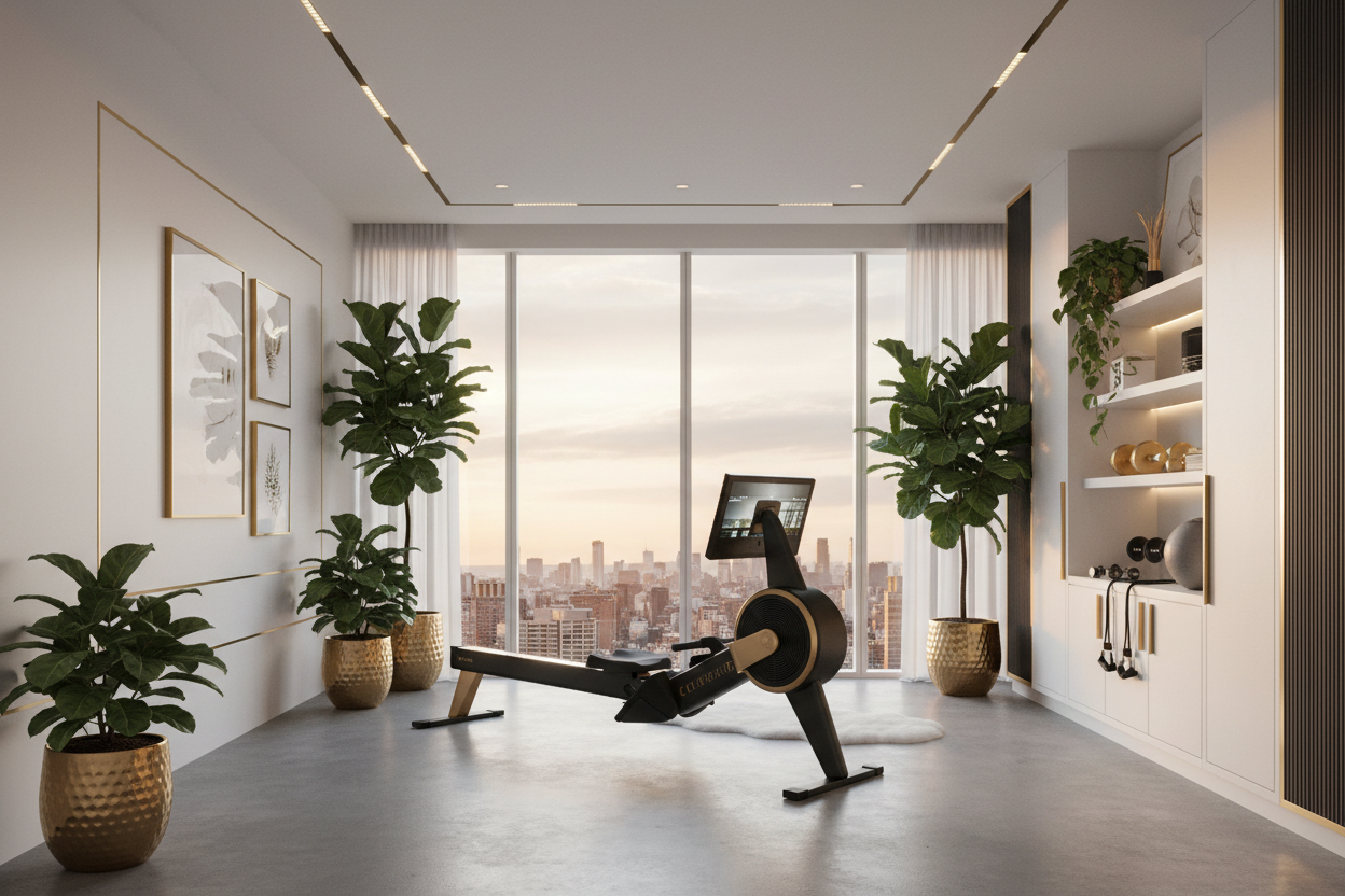 Luxury Home Gym - LuxeRow Pro